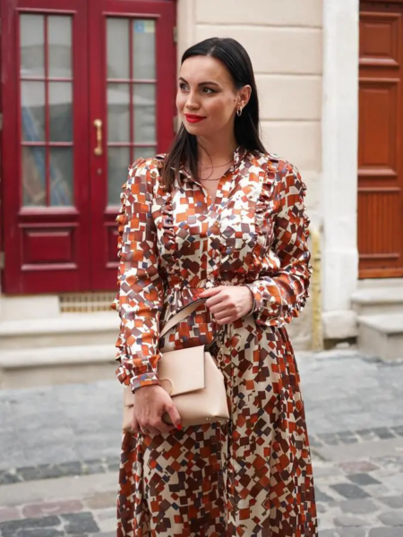 стильна сукня з шовку легка тканина літня максі плаття dress kartnate